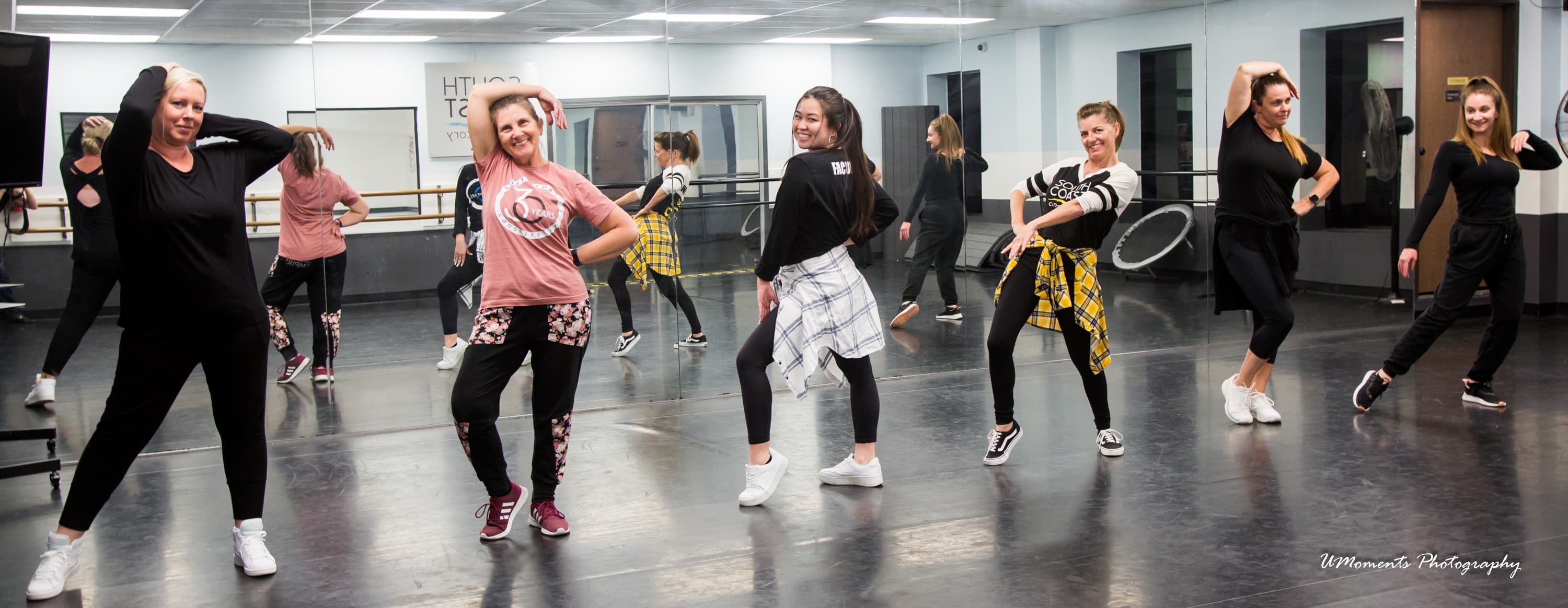 Adult dancers at South Coast Conservatory