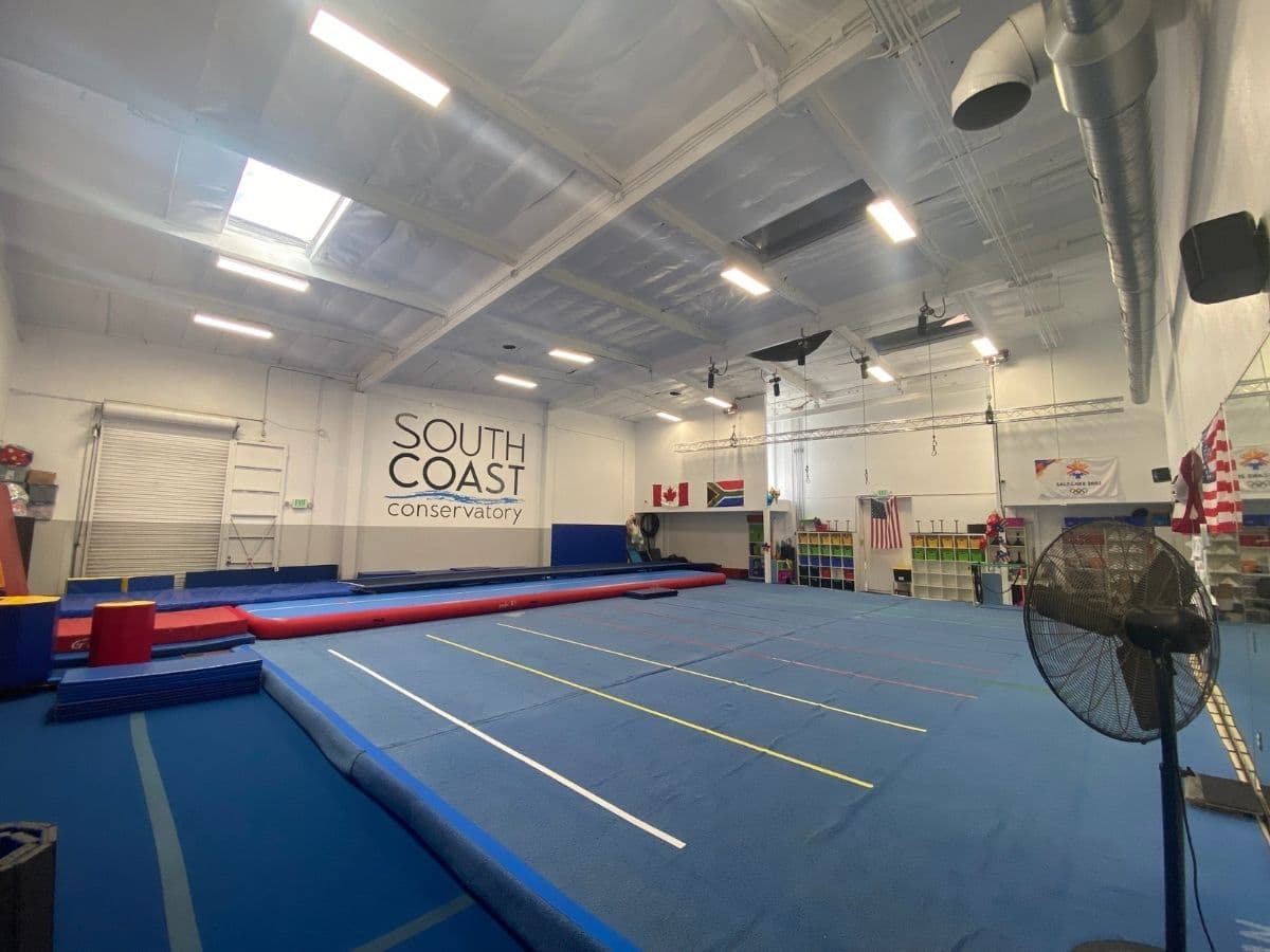 South Coast Conservatory Laguna Niguel acro gym